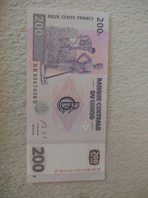 Bancnotă Congo 