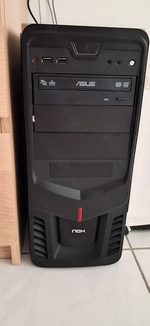 Sistem PC Intel i5-7500 + Monitor Fujitsu 20'