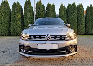 VW Tiguan R-Line 2.0 BiTDI 240 CP 4Motion DSG | Panoramic | HUD | Webasto | Piele | 20  - imagine 2