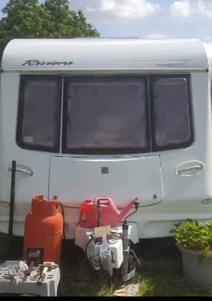 2003 Elddis riviera rulotă camping 6 locuri - imagine 2