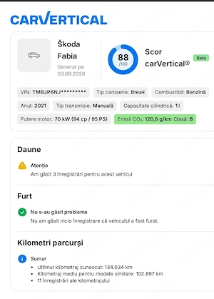 Skoda Fabia 3 NJ Combi - imagine 9