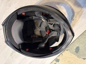 Cască moto NAXA culoare negru mat - imagine 3