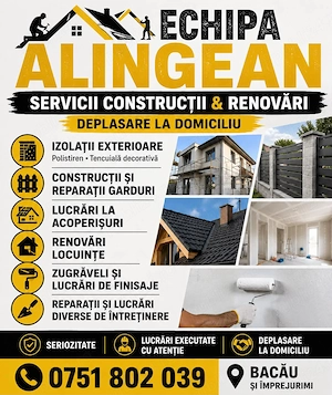 Echipa construcții 