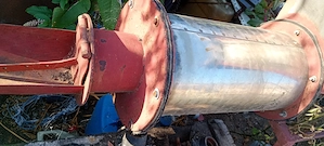 Vând masina de stors struguri din inox capacitate mare cu motor de 380 w