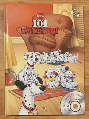 101 dalmatieni. Disney. Litera mica Nr. 16. Contine CD