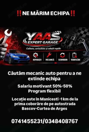 Angajam mecanic auto 