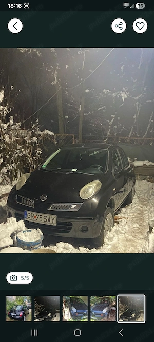 Nisan micra k12  - imagine 3