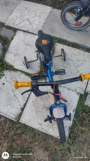 bicicleta roti ajutatoare