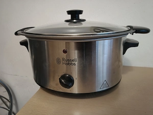 Slow Cooker Russell Hobbs Cook NOU- 22740-56 Cook@Home, 160 W, 3.5 l, 2 setari gatit, Mentinere la c