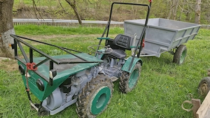 Tractoras Pasquali 906 cu remorca - imagine 3