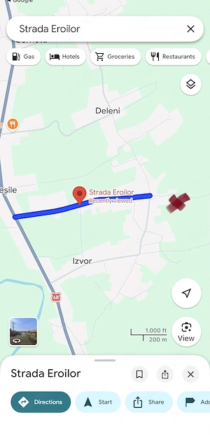 Teren intravilan de vanzare,sat Lesile-Deleni,comuna Simnicu de Sus 