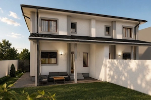 DUPLEX LANGA ASFALT - TOATE UTILITATILE - 3 DORMITOARE - imagine 2