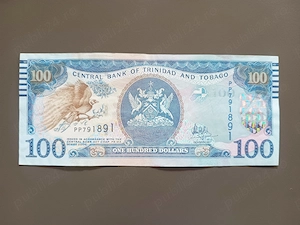 Bancnotă 100 Dolari Trinidad și Tobago 2006 aUNC