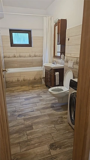 Duplex 3 camere cu teren 380 mp, complet mobilat  #537;i utilat - imagine 10