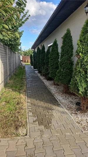 Duplex 3 camere cu teren 380 mp, complet mobilat  #537;i utilat - imagine 2