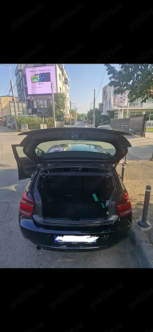 Vând BMW 116i TwinTurbo, an fabricație 2011, cu 152.000 km, culoare neagră, 4 uși și unic proprietar - imagine 4