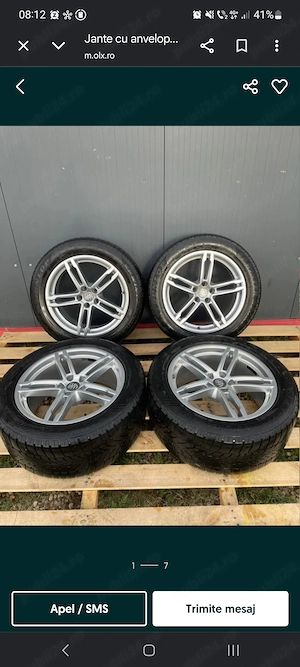 Jante Porsche Macan 2 latimi R18+anvelope si senzori - imagine 3