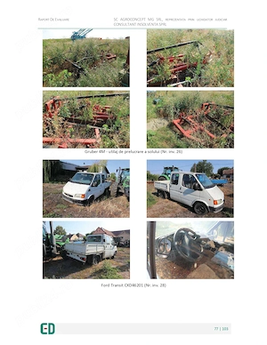 Utilaje agricole (combine, tractoare, pluguri) - imagine 4