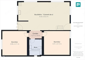 Casă individuală, 3 camere, 87 mp - Sânmartin - imagine 9