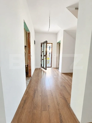 Duplex modern în Giroc-cu vedere spre zonă verde, 120 mp