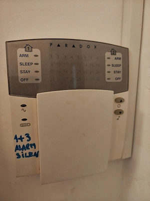 Sistem centrala alarma antiefractie Paradox