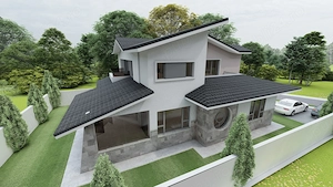 Casa in constructie + teren - imagine 2