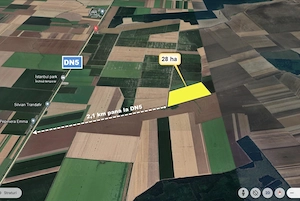 Teren agricol 28 hectare compact, jud Giurgiu -com. Băneasa - imagine 6