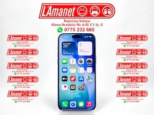 iPhone 17 Pro Max Blue 512GB Neverlocked Stare Excelenta Bateria 100% 15 Incarcari Garantie 08.2027