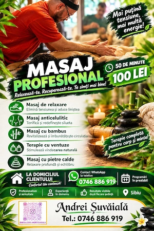 Masaj la domiciliu pentru doamne: relaxare, întreținere și anticelulitic 