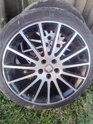 Set 4 jante aliaj originale Seat R18, 8Jx18 ET35, 5x100, cu anvelope 225/40 R18. - imagine 3