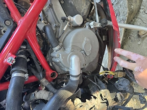 Ducati 1098S avariat frontal - imagine 2