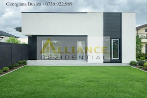 Casa individuala parter || 4 camere 3 bai + dressing || teren 444mp