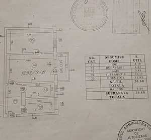 Apartament Fălticeni etaj 1