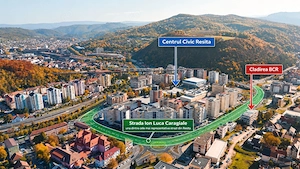Spatii disponibile de închiriat | 246 - 1.400 mp | Resita Centru