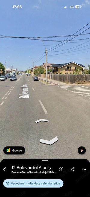TEREN DE VÂNZARE Bld. ALUNIS   Doua fronturi stradale - imagine 2