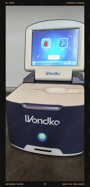  Wondfo BGA-102 Blood Gas Analyzer, analizor veterinar, automat pentru gaze sanguine, electroliți  - imagine 5