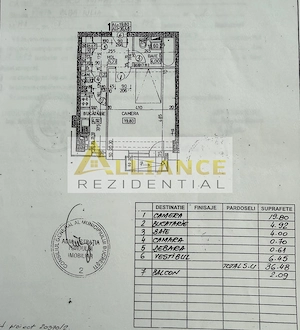 Garsoniera de inchiriat – Piata Alba Iulia | Vedere pe fata | 600 EUR - imagine 8