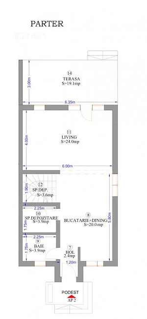 Duplex modern cu 4 camere | 111 mp utili | Dressing | Mosnita - imagine 2