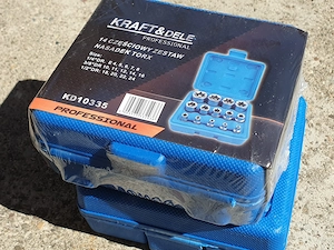 Chei auto Torx 14 piese Kraft&Delle profesionale Crom Molibden. Noi, sigilate. - imagine 4