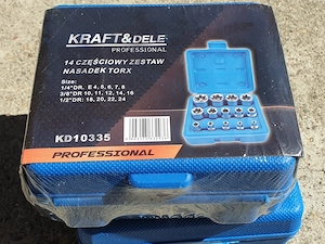Chei auto Torx 14 piese Kraft&Delle profesionale Crom Molibden. Noi, sigilate. - imagine 2