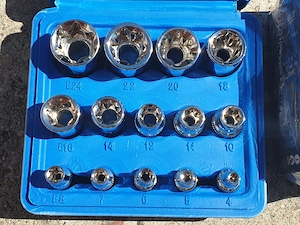 Chei auto Torx 14 piese Kraft&Delle profesionale Crom Molibden. Noi, sigilate. - imagine 5