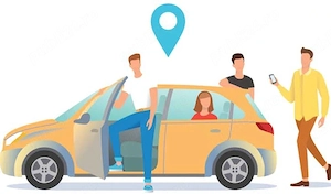 Ride Sharing taxi 0.5lei pe km