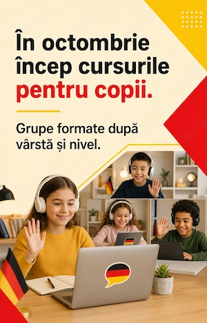 Cursuri limba germana copii online!