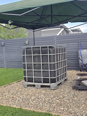 Bazin IBC 1000l negru
