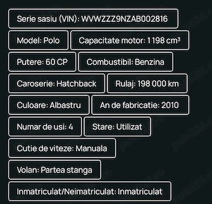 Polo 1.2 benzină - imagine 5