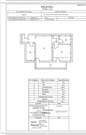 Vând apartament in sector 5,Buc strada Teius 23 - imagine 2