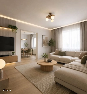 3 camere | 74,52 mp | Etaj 1 | Traian   Hala Traian | Renovare - imagine 2
