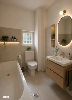 3 camere | 74,52 mp | Etaj 1 | Traian   Hala Traian | Renovare - imagine 4
