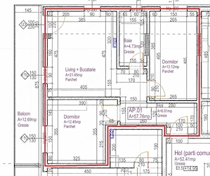 Apartament 2 camere decomandat, parcare subterana, zona Lidl - imagine 8