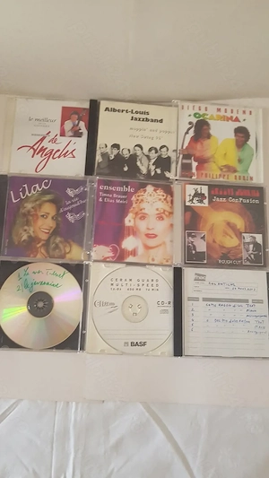 15 CD-uri vintage Franta- muzica si filme x